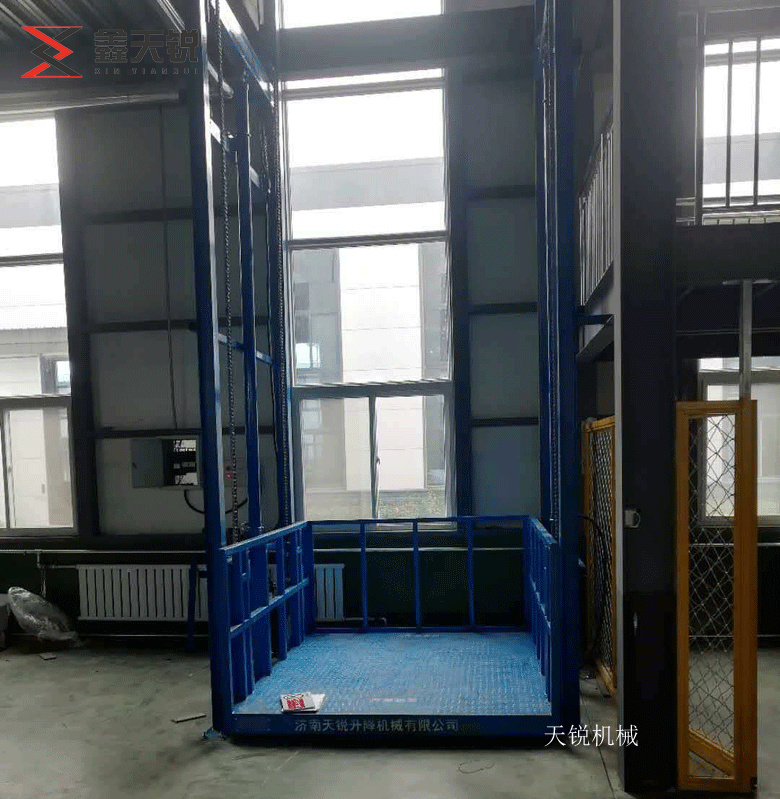 绍兴导轨式升降机验收合格