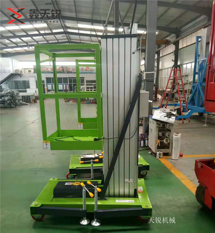 绍兴单柱铝合金式升降机
