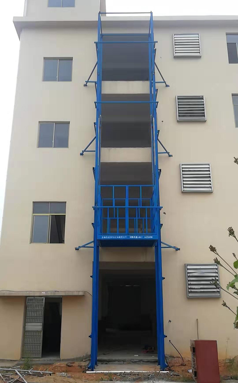 绍兴室外导轨式升降平台